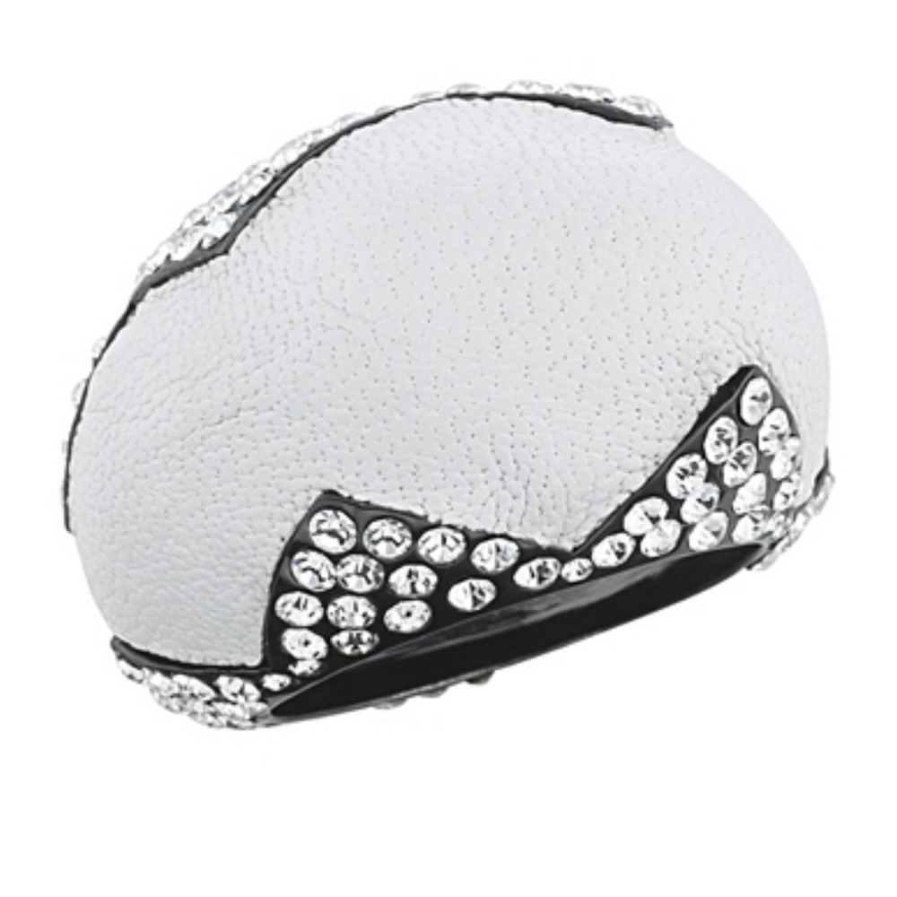 House of Harlow Statement Ring White Dome Crystal Pave Ring